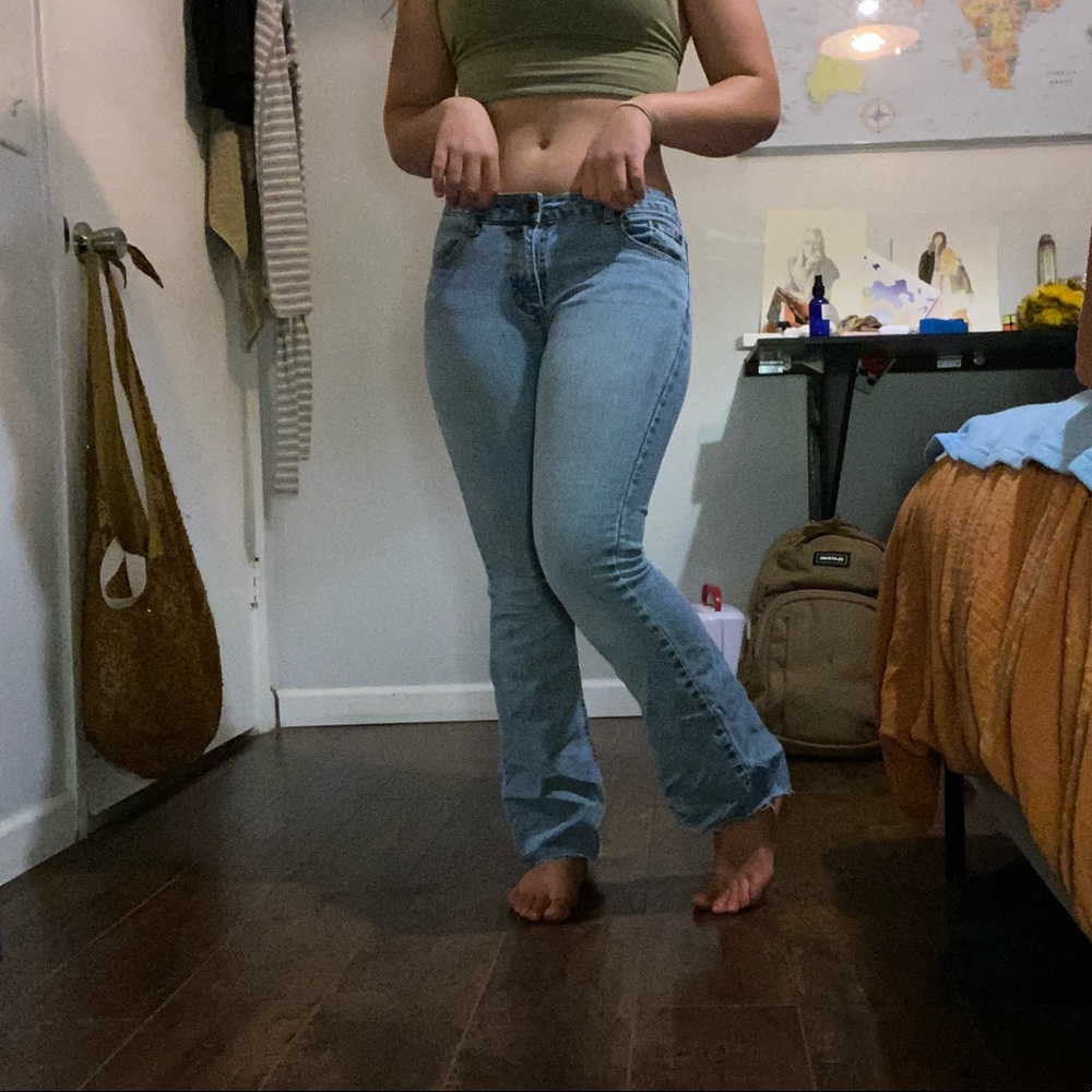 Vintage low rise jeans